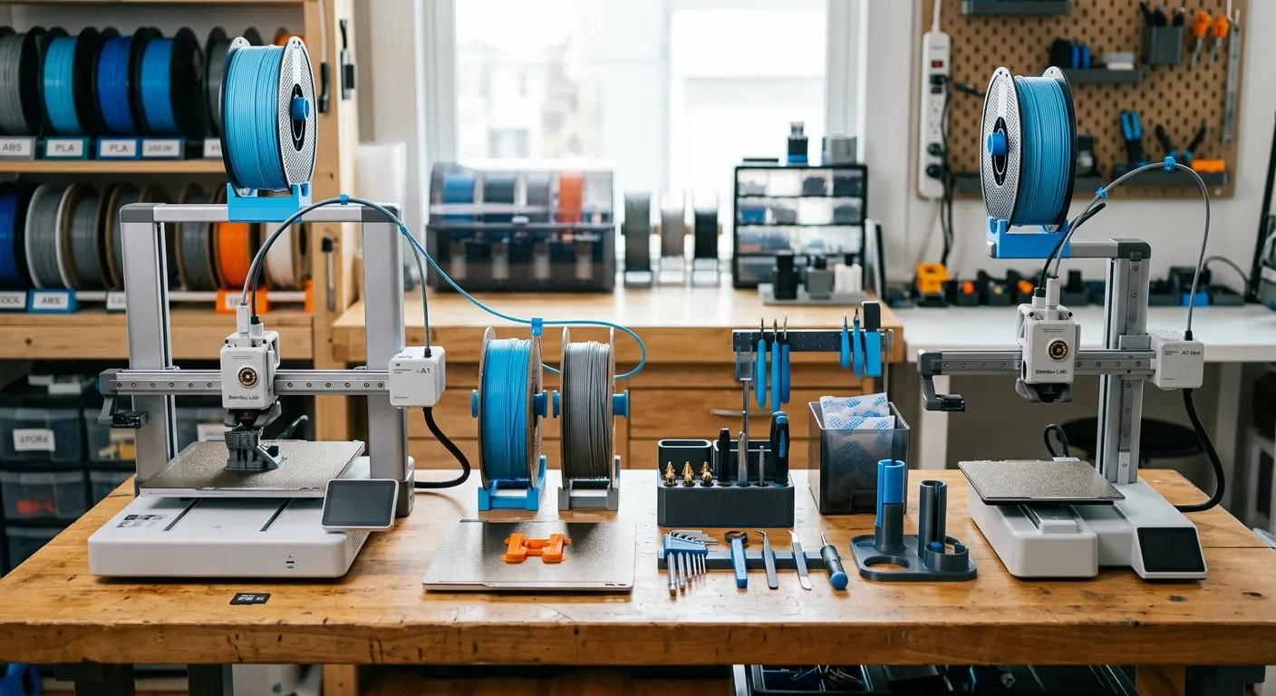 Best Bambu Lab A1 and A1 Mini Accessories